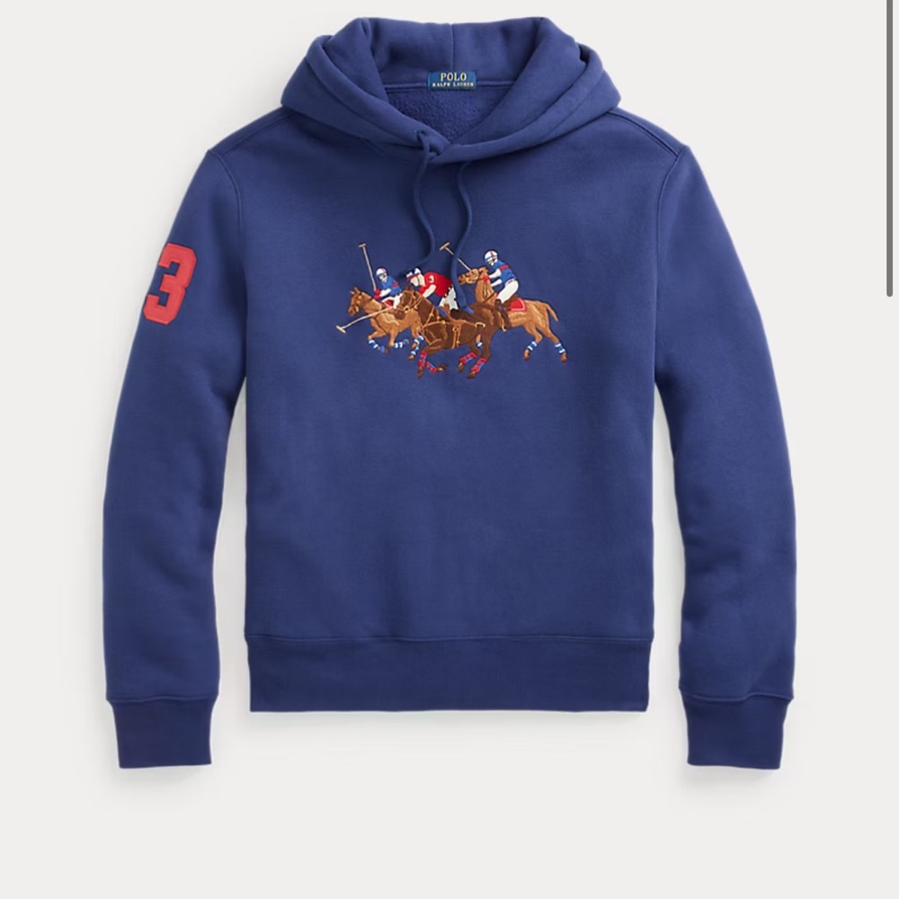 Ralph Lauren Tripple Pony Hoodie